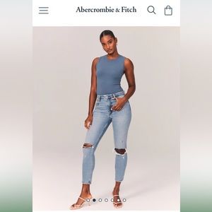 Abercrombie & Fitch curve love jeans